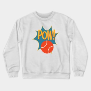 Padel Pow Comic Graphic Crewneck Sweatshirt